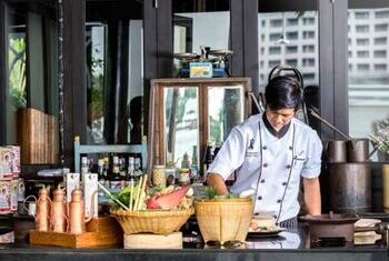 The Siam Hotel, Bangkok Food 1