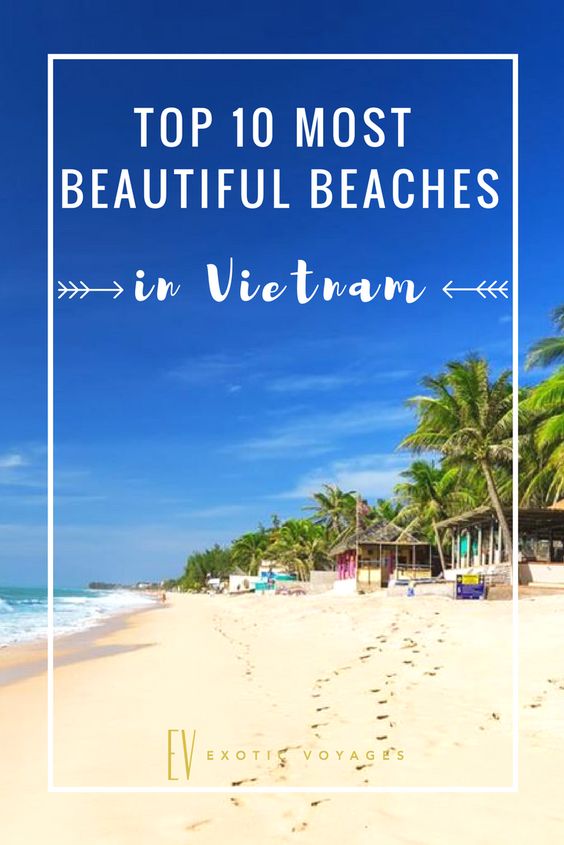 Top 10 beautiful beaches in Vietnam