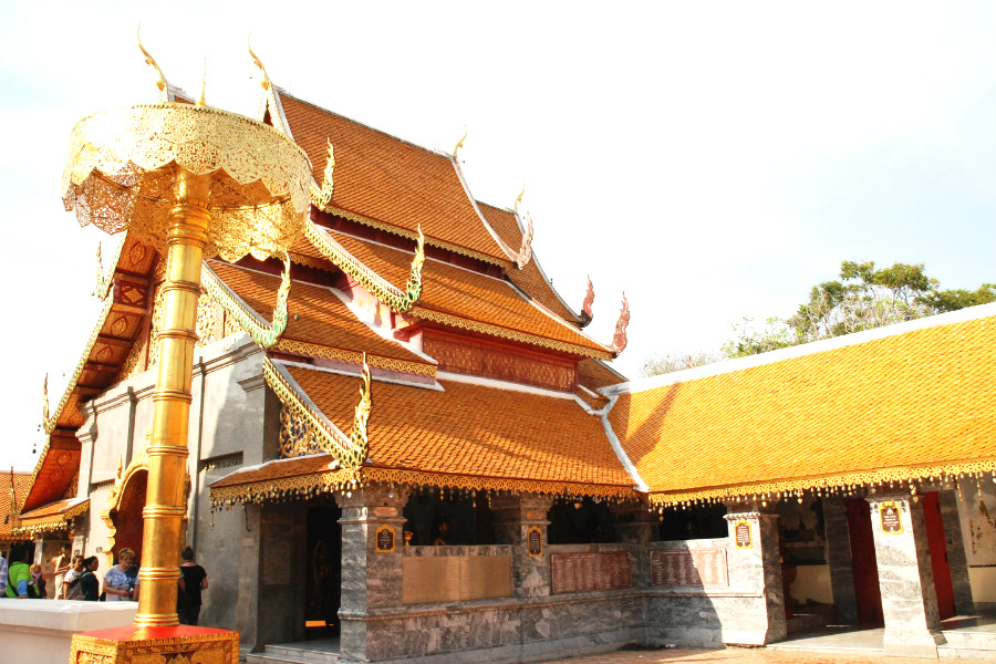 Dates back to 14th century, Wat Phra That Doi Suthep is an impressive embodiment of the Lanna culture