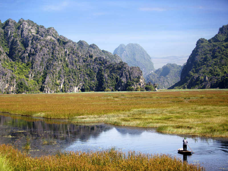 With its bewitching scenery, Ninh Binh was chosen to film Skull Island in 2017 and Pan in 2015