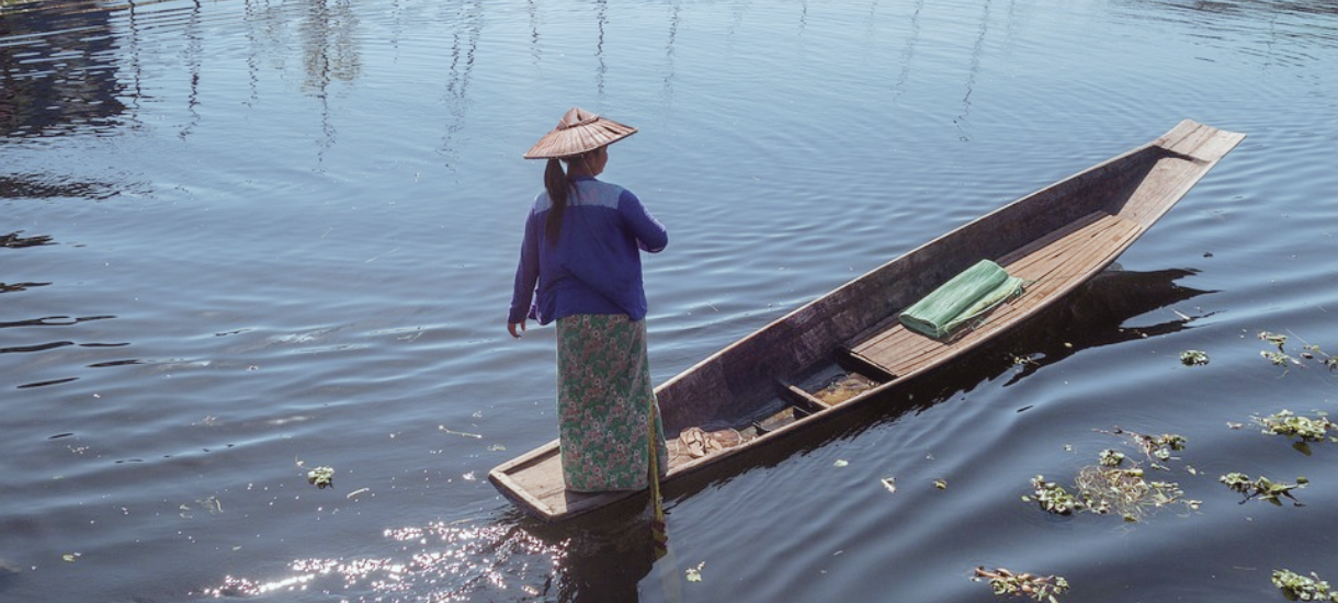 Myanmar Traditional Fashion Dress